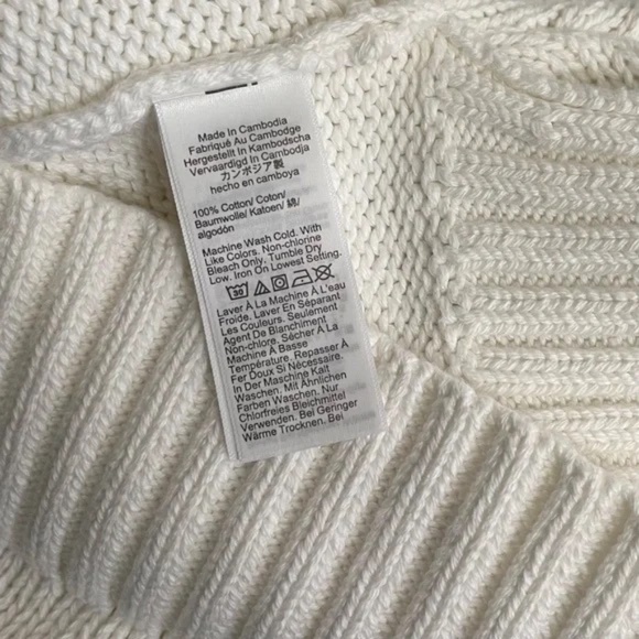 NWT!! J. CREW Heritage Cotton Relaxed Cardigan Sweater Cotton Pockets Small - Picture 13 of 14